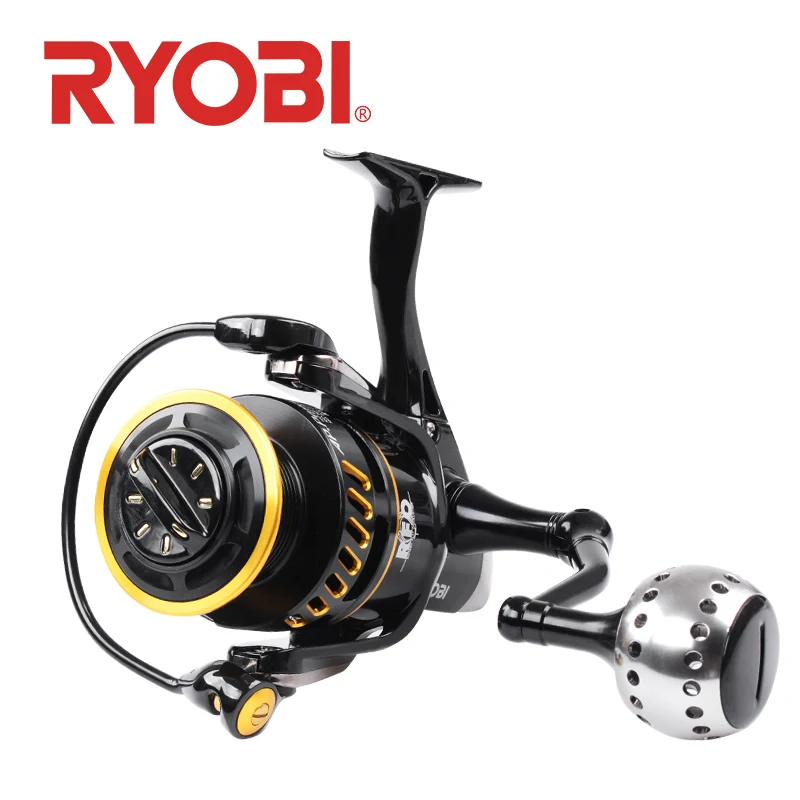 18 оригинальных Спиннинговых Рыболовных Катушек RYOBI AP POWER III 6000 8000 10000 ПЕРЕДАТОЧНОЕ