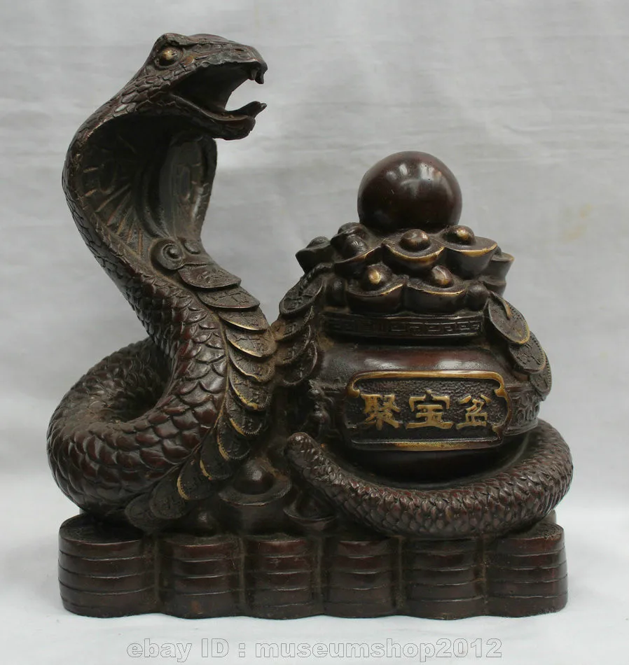 [Хорошая скидка] 9 'прекрасная китайская Бронзовая миска с сокровищами Зодиак