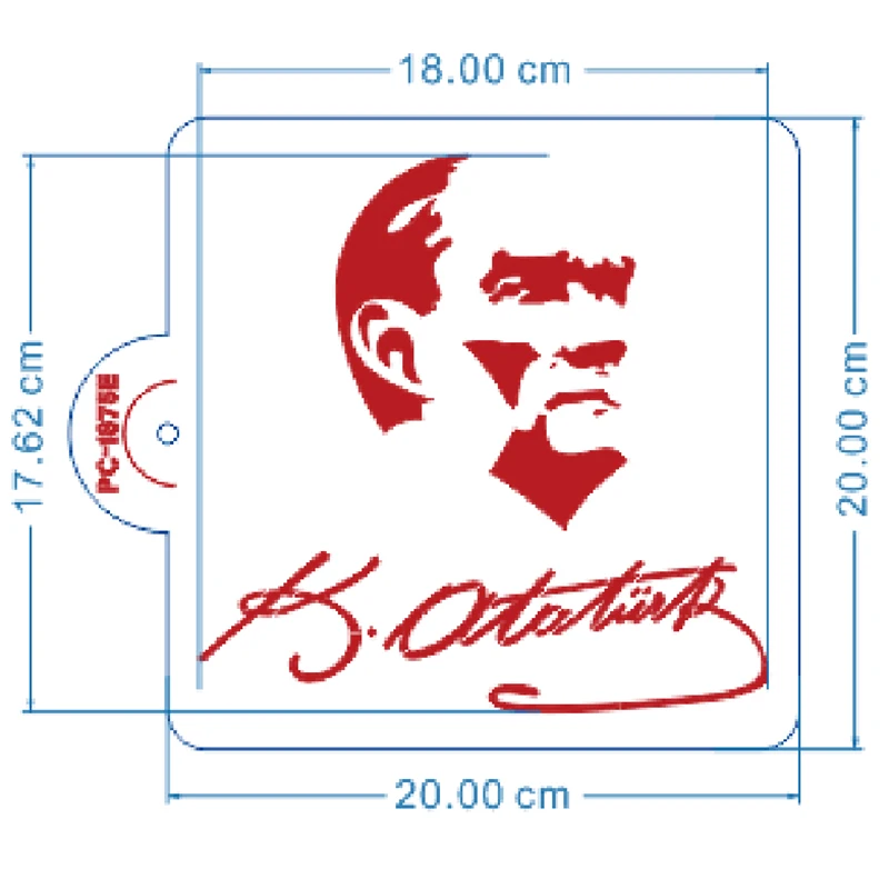Новый продукт трафареты пресс формы для выпечки с логотипом известного бренда в