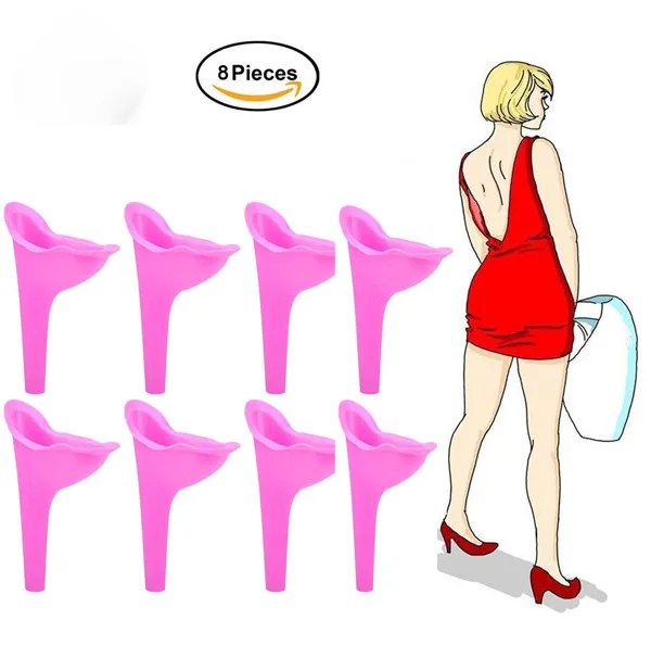 pink 8 Портативный писсуар, стоящий писсуар, женский писсуар, для улицы, писсуар Lejek Dla Kobiet, писсуар для девушек, писсуар для путешествий, писсуар для мочи, женский писсуар - Цвет: pink 8