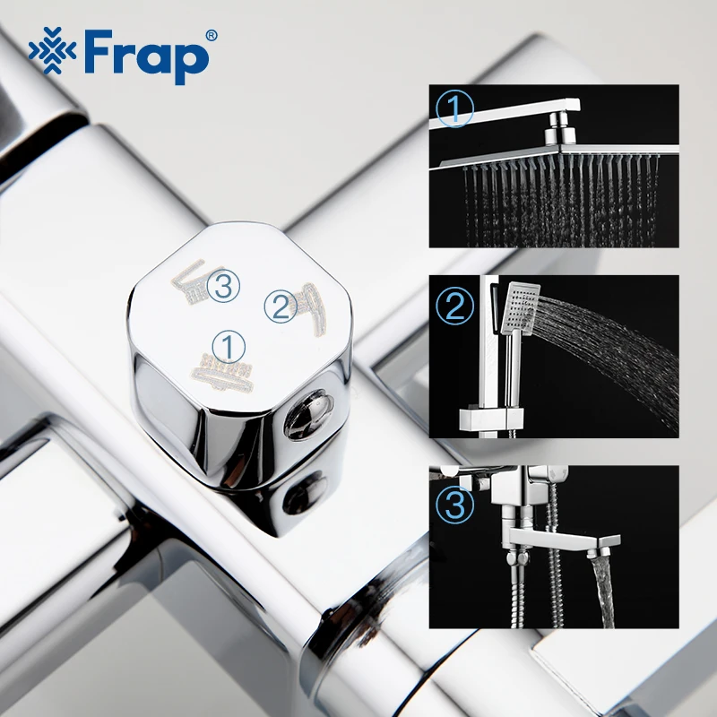 FRAP смеситель для душа из нержавеющей стали душа|Смесители душа| |