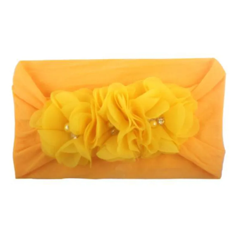 

Kids Hair Band Colorful Baby Girl Headbands Cute Newborn Floral Bows Headband Elastic Baby Girl Hair Accessories 1Pc