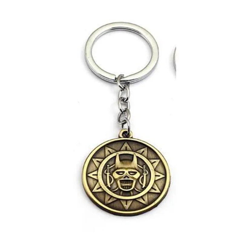 

Anime JOJOS BIZARRE ADVENTURE Keychain Mask DIO Metal KILLER QUEEN Keyring Holder Higashikata Josuke Women Men Jewelry llaveros
