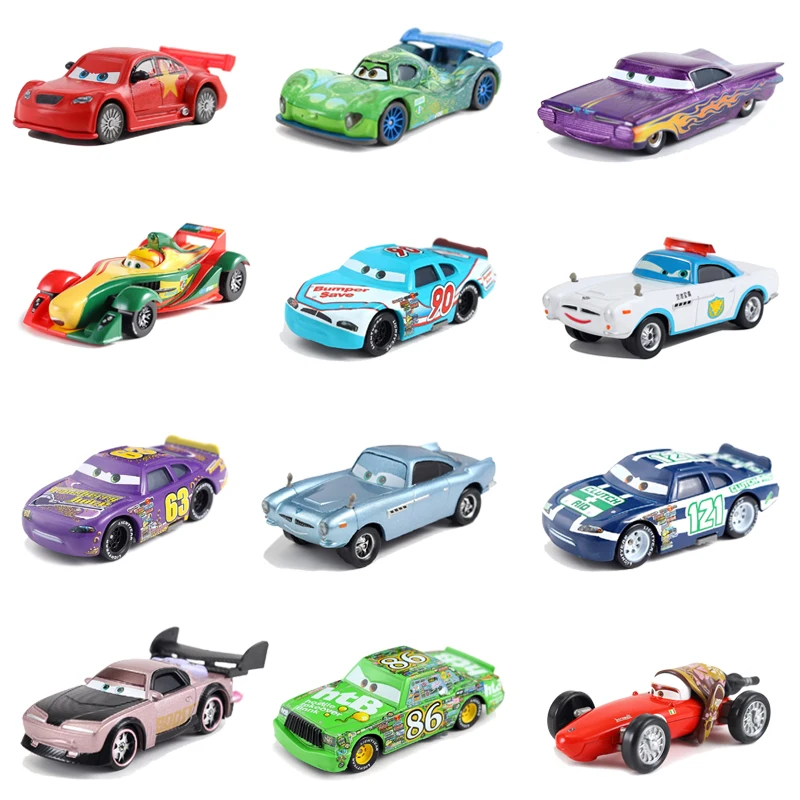 Disney Pixar Cars 2 39 стиль игрушки для детей молния McQUEEN автомобили 1:55 литой модельный