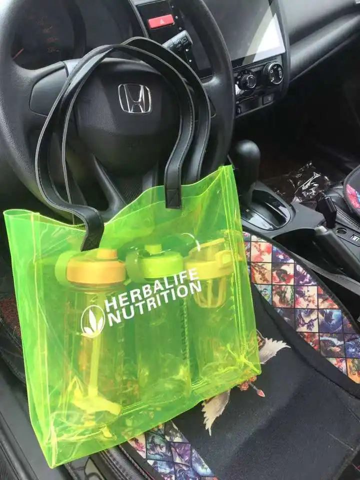 HERBALIFE Новая сумка спортивная велосипедная прозрачная сумка с кристаллами летняя дорожная хозяйственная Большая вместительная сумка на одно плечо - Цвет: Цвет: желтый
