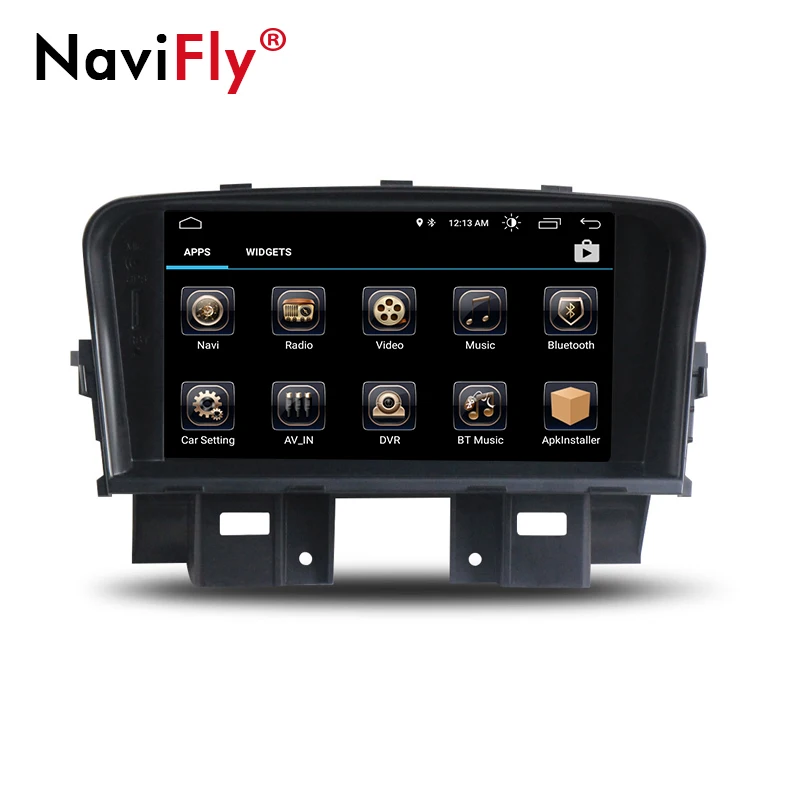 Автомобильный dvd радио плеер NaviFly Android 8 1 для Chevrolet Cruze 2008 2009 2010 2011 2012 автомобильный