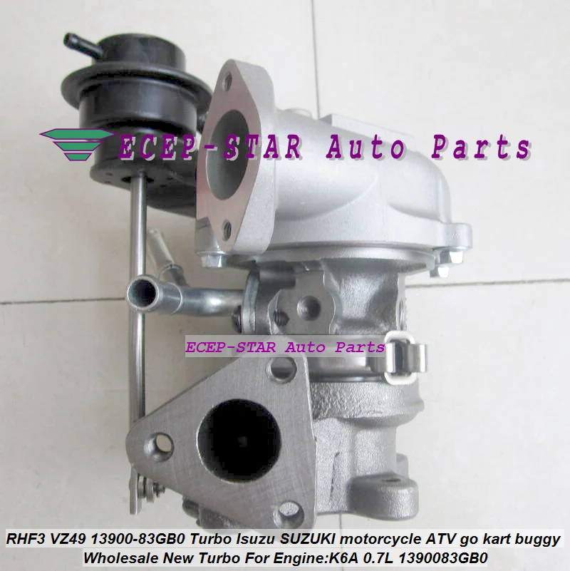 Турбокомпрессор Turbo RHF3 VZ49 13900 83GB0 1390083GB0 для Isuzu мотоцикла SUZUKI ATV go kart Багги K6A