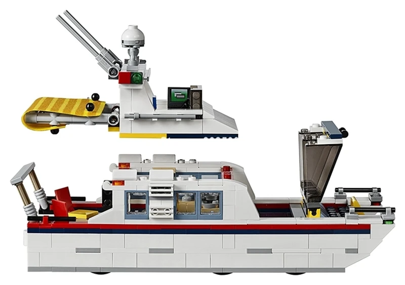 Детские игрушки 3117 отпуск бегства Camper летние домашние архитектор 1 Building Block Набор
