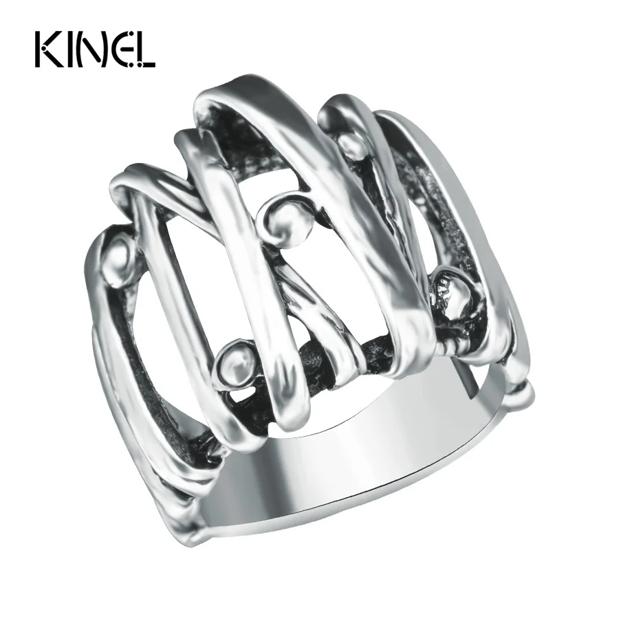 Новинка 2017 обручальное кольцо в стиле панк винтажные ювелирные изделия оптовая