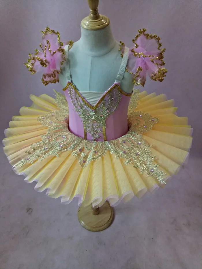 Детский балетный купальник-пачка для танцев боди Одежда костюм лебедей и озер