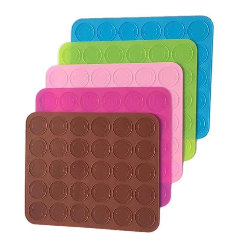 Еда Класс силиконовая форма для торта кондитерских изделий Макарон бэк формы