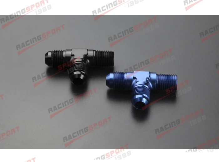 

AN10 AN -10 1/2 NPT Flare Tee T-piece Fitting Adapter