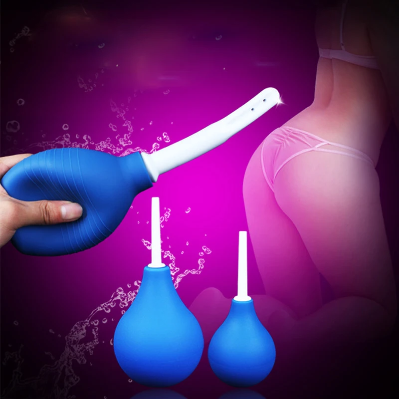 Wetips силиконовые Клизма лампы душ Электронные биде для очистки ануса Ducha анальный