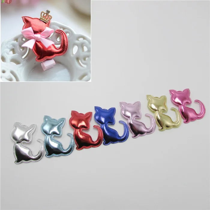 Патчи для одежды из искусственной кожи 10 шт. патчи с изображением кота