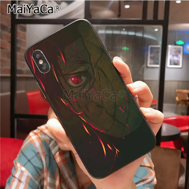 MaiYaCa Наруто Uchiha Obito чехол для телефона для iphone 11 Pro11 Pro Max X XS XR XS MAX 8 7 6 6S Plus 5 5S SE cass - Цвет: 5