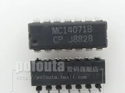 

Оригинал 20 шт./лот mc14071p10 DIP