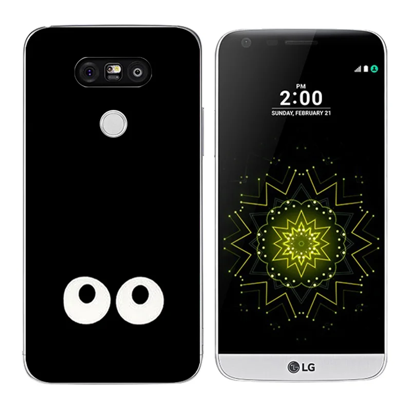 for Coque LG G5 Case TPU Transparent Phone Disk Printing Silicone Soft Back Cover Capa Accessories |
