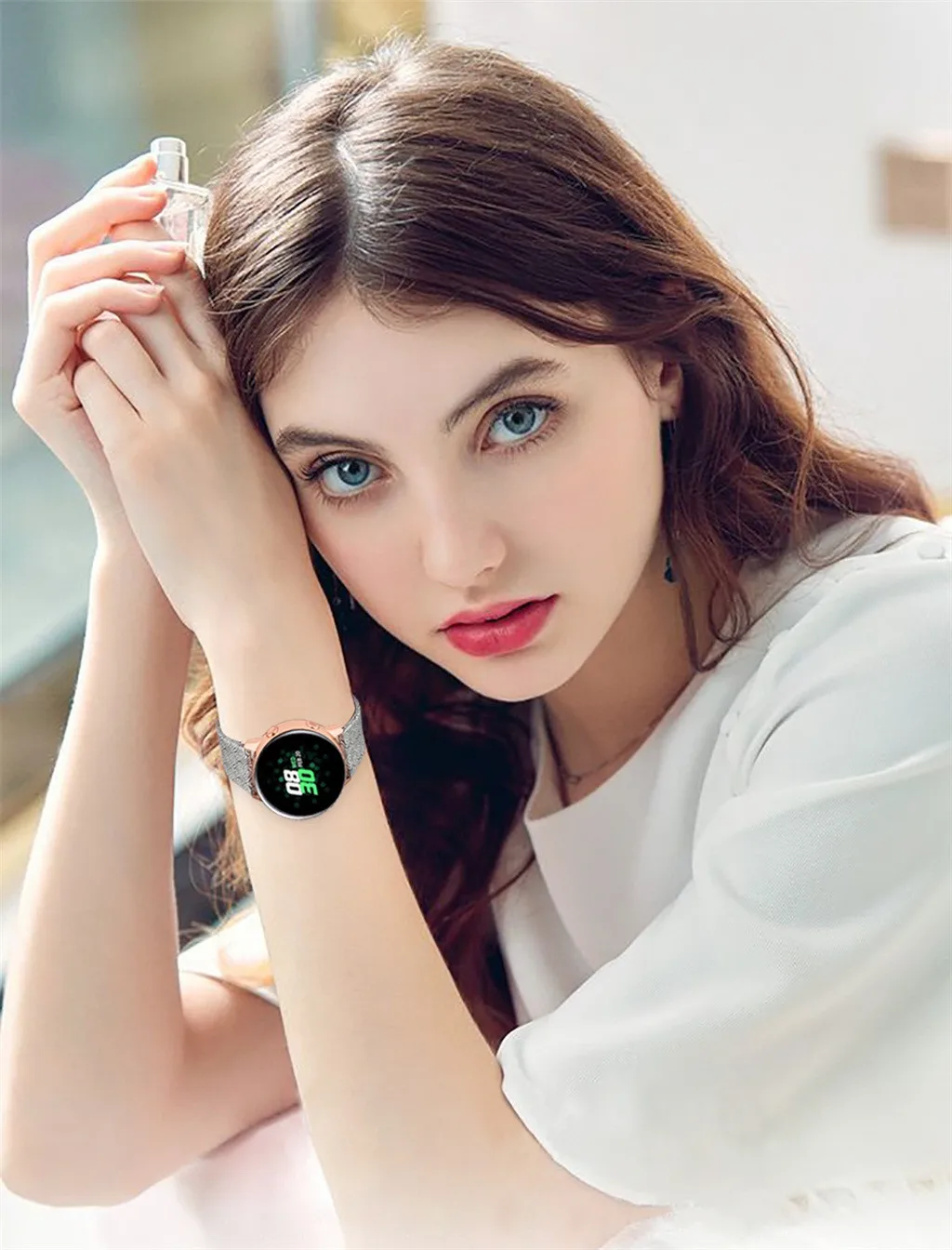 Модные спортивные женские Ремешки для наручных часов для samsung Galaxy Watch 42 мм/Активный 40 мм сменный прочный силиконовый ремешок на запястье