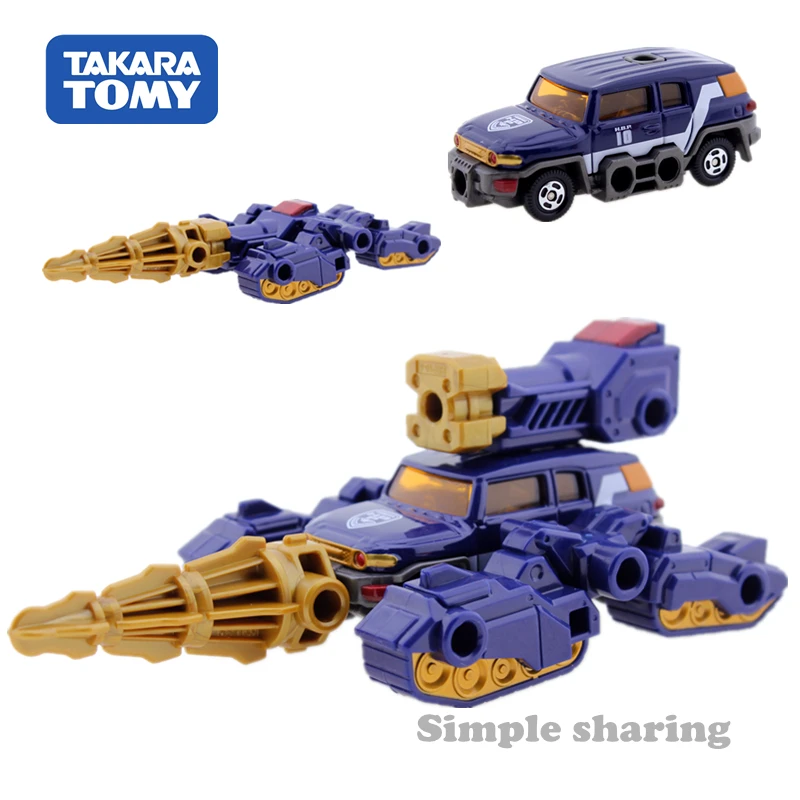 Tomica Hyper Police HBP-10 Toyota FJ Cruiser Bear Takara Tomy литье под давлением модель игрушечной машины