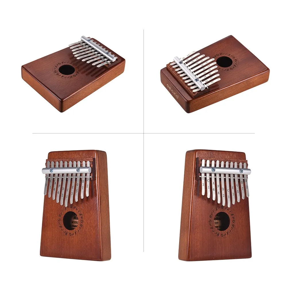 GECKO K10S деревянный музыкальный инструмент портативный 10 клавишный большой палец