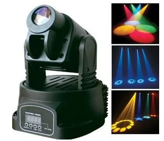 2 шт./Лот миниатюрный светодиодный прожектор 15 Вт RGBW для дискотеки диджея клуба