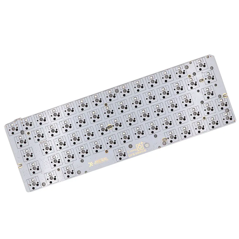 GK64 pcb RGB 60% 64 клавиши Горячая замена PCB diy механическая клавиатура hotswap розетка