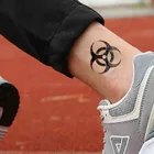Новый стиль хна для татуировки поддельные татуировки флеш-тату временные татуировки наклейки для мужчин тату татуировки WM300