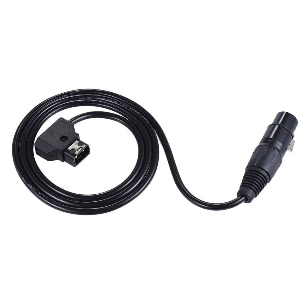 Andoer аккумуляторная пластина монитор видеокамеры D Tap папа 100 см/фута V mount к XLR 4