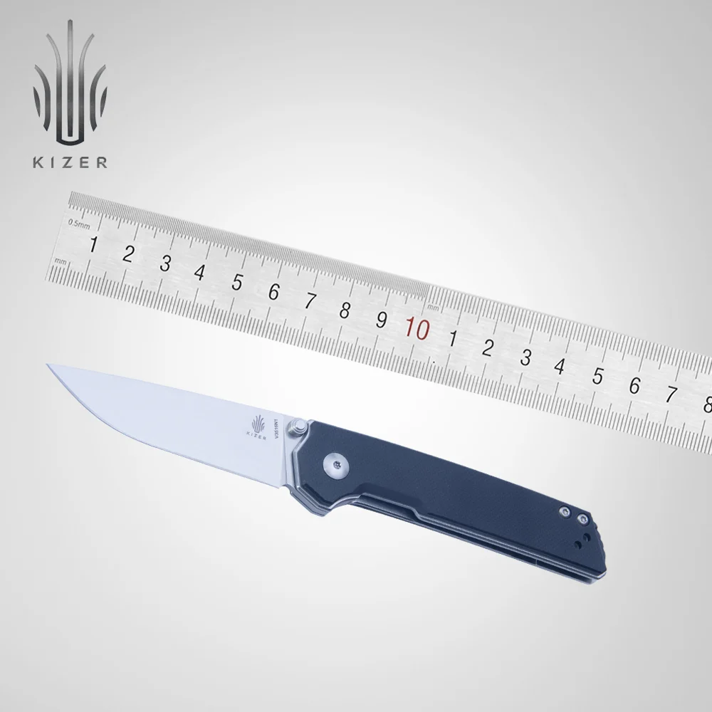 V3516N1 Складной нож Kizer, мини-нож domin mini V3516 G10, маленький нож с ручкой, высокое качество, для выживания, для повседневного использования, ручные инструменты - Цвет: V3516N1