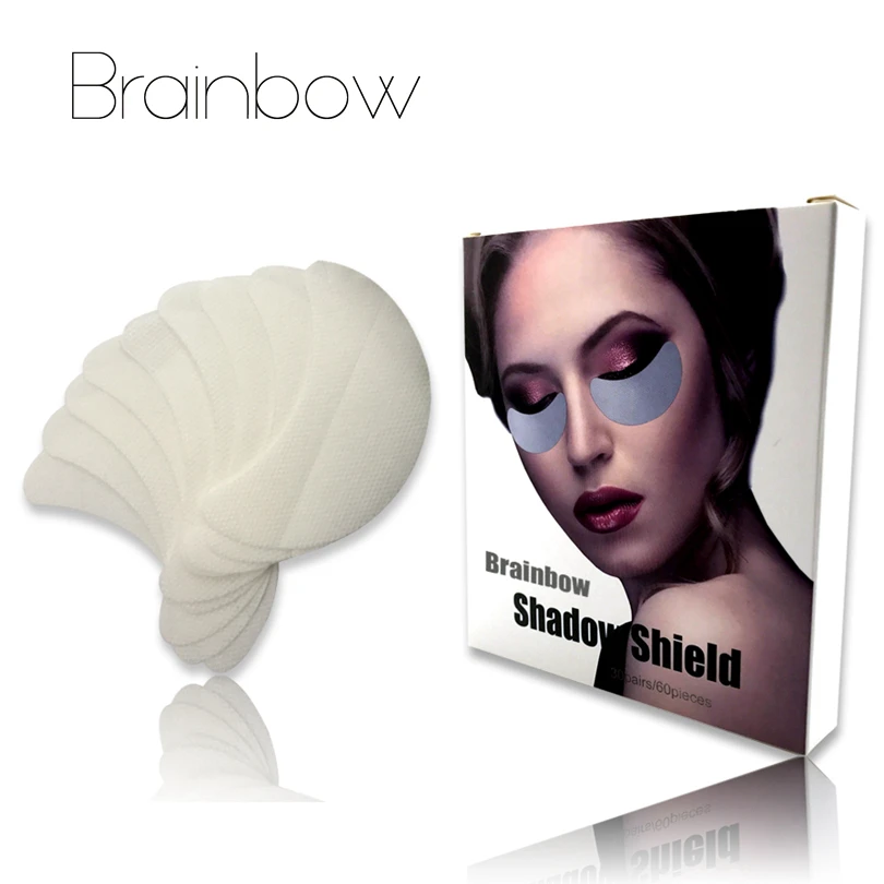 Brainbow 30 пар/кор. (60 шт.) одноразовые тени для век щит клейкая защитная накладка