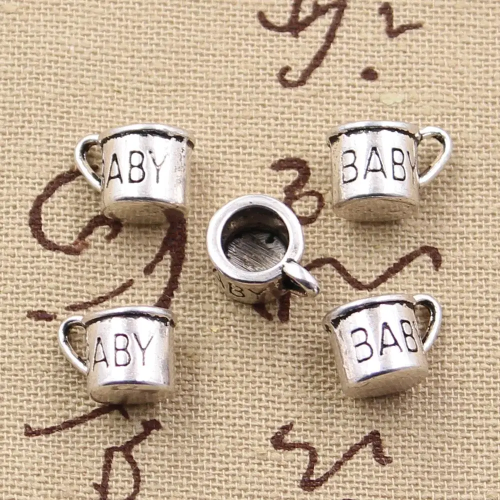 20 шт. подвески для детской кружки 12x9x9 мм|charms baby|baby charmscharms jewelry making |