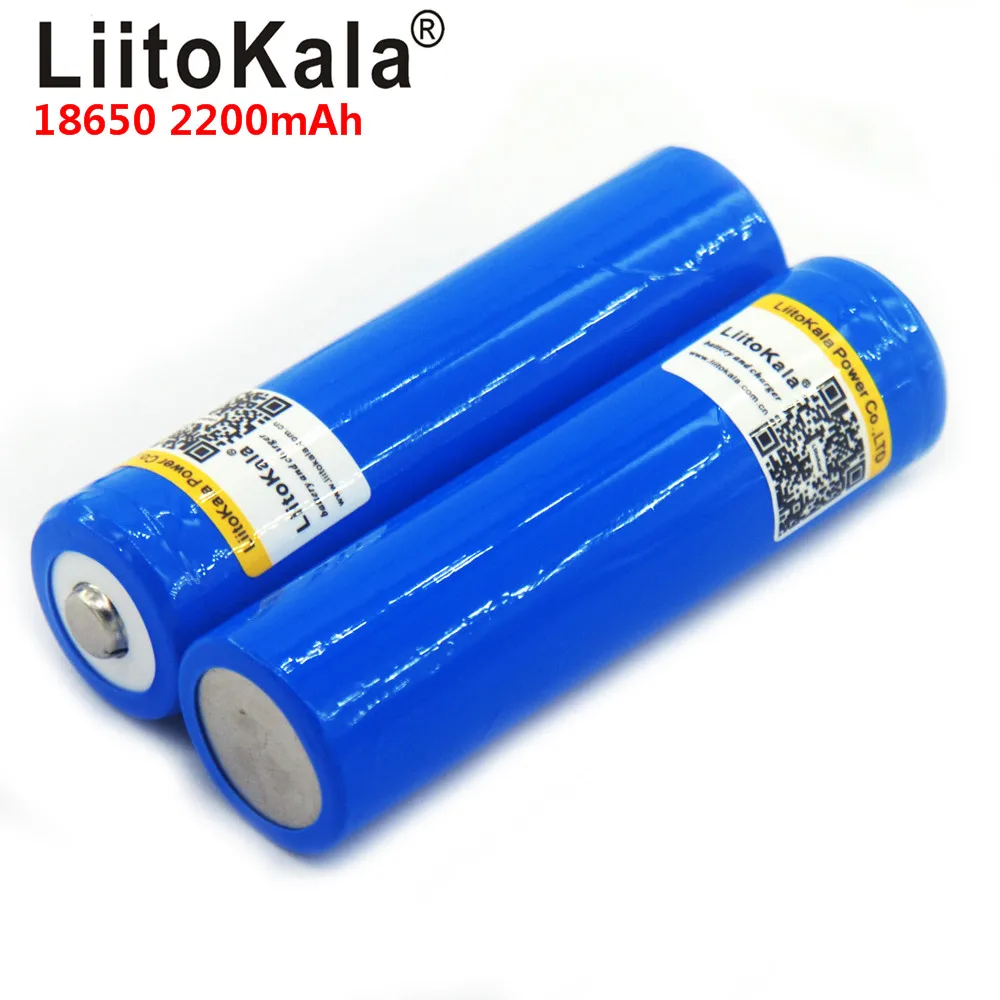 12 шт./лот LiitoKala 18650 3 7 в ма перезаряжаемая литиевая батарея легкие фонарики