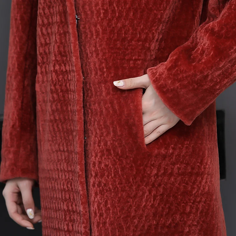 

Nerazzurri real sheep fur jacket women 2019 winter black long shearling lamb fur coats natural fur plus size outwear 5xl 6xl 7xl