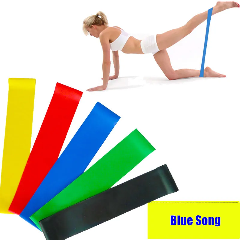 Эластичные ленты для фитнеса тянущиеся йоги 60 см подходят ЕС занятий спортом