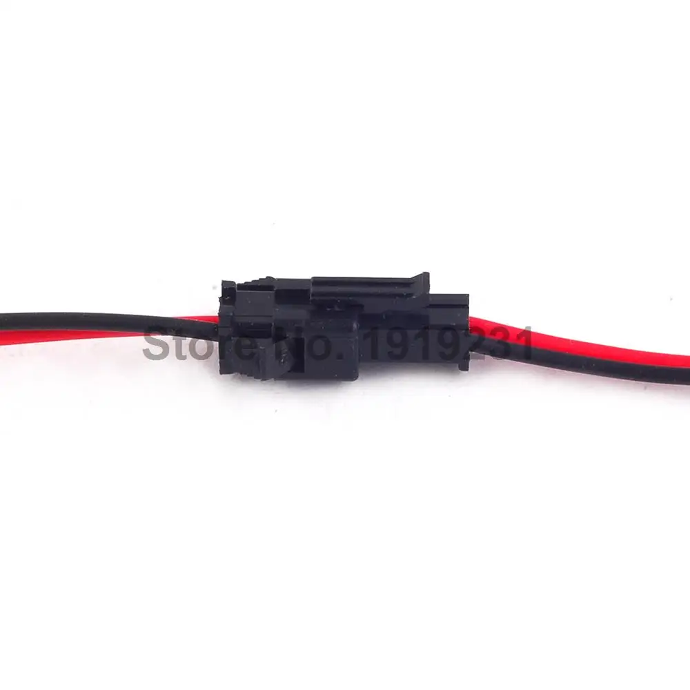 20 пар 2pin JST разъем для кабеля 15 см Одноцветный SMD 5050 3528 3014 5630 Светодиодная лента 2