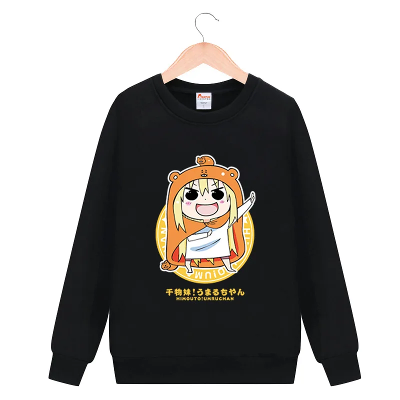 Аниме Himouto! Umaru-chan мультипликационный персонаж дома Умару Милый принт с капюшоном для косплейный костюм с капюшоном для мужчин и женщин куртка Повседневная Толстовка уличная - Цвет: 9
