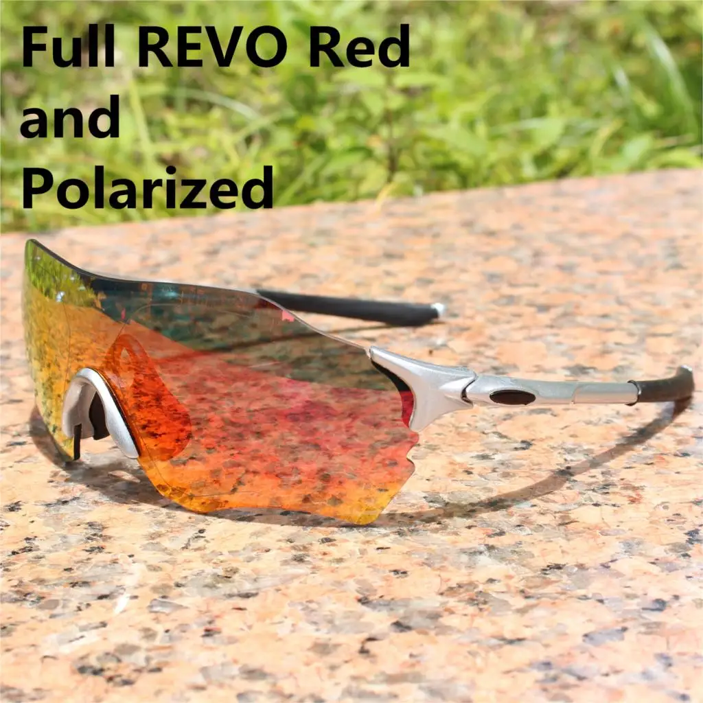 19 polarized lens Evzero полноцветные линзы поляризованные TR90 спортивные очки мужские MTB горная дорога велосипедные очки солнцезащитные очки для бега рыбалки - Цвет: 19 polarized lens