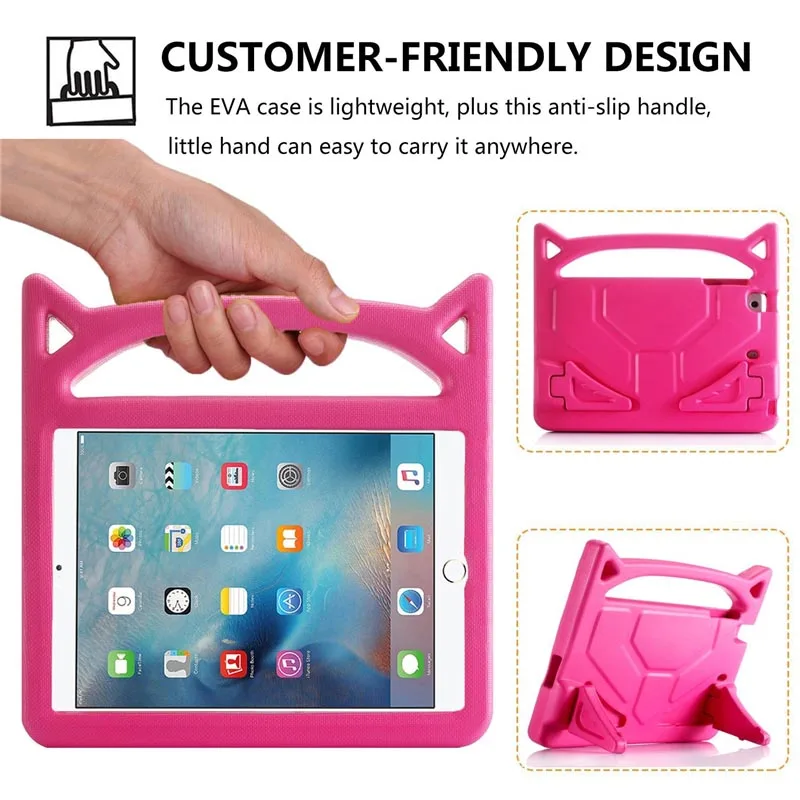 CucKooDo Kids Light Weight Shock Proof Case with Handle &amp Stand EVA For iPad MiNi 1/2/3/4 | Компьютеры и офис
