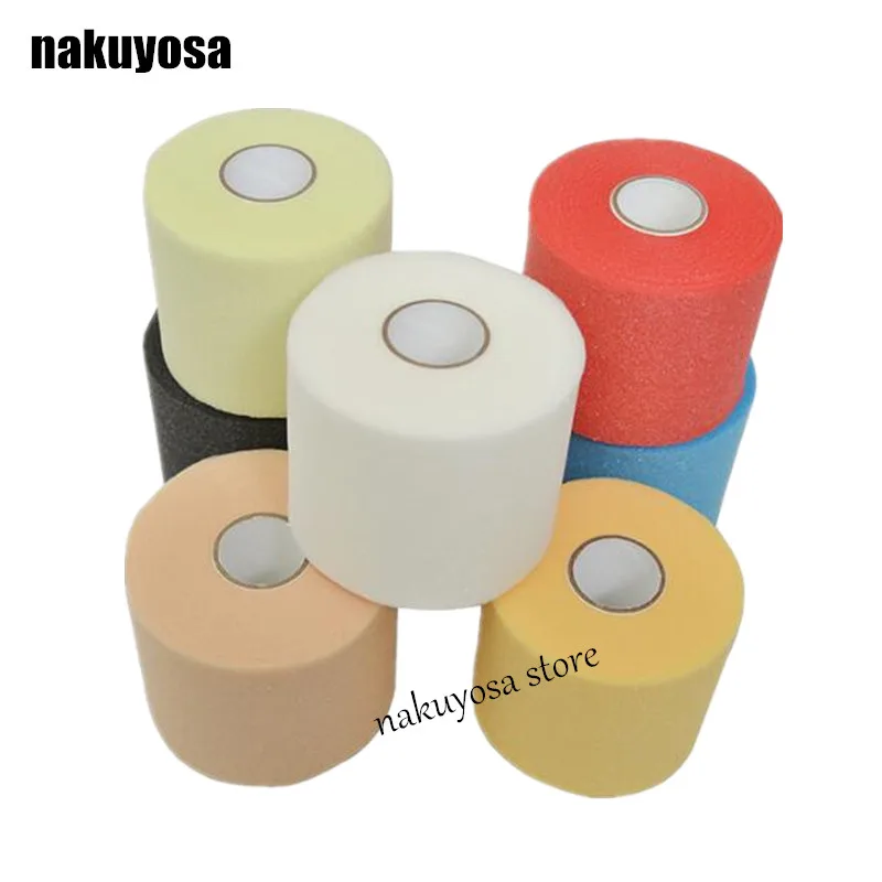 2 рулона 7CMX27M бандаж из пенополиуретана спортивная лента разные цвета