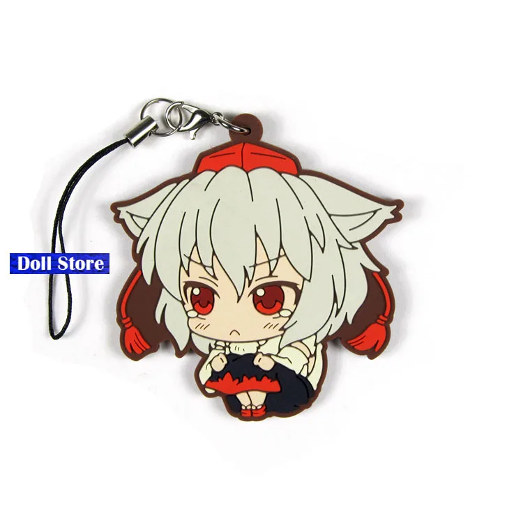 Новое поступление Touhou проект японский аниме Рисунок силиконовый сладкий запах брелок Аниме резиновый D226