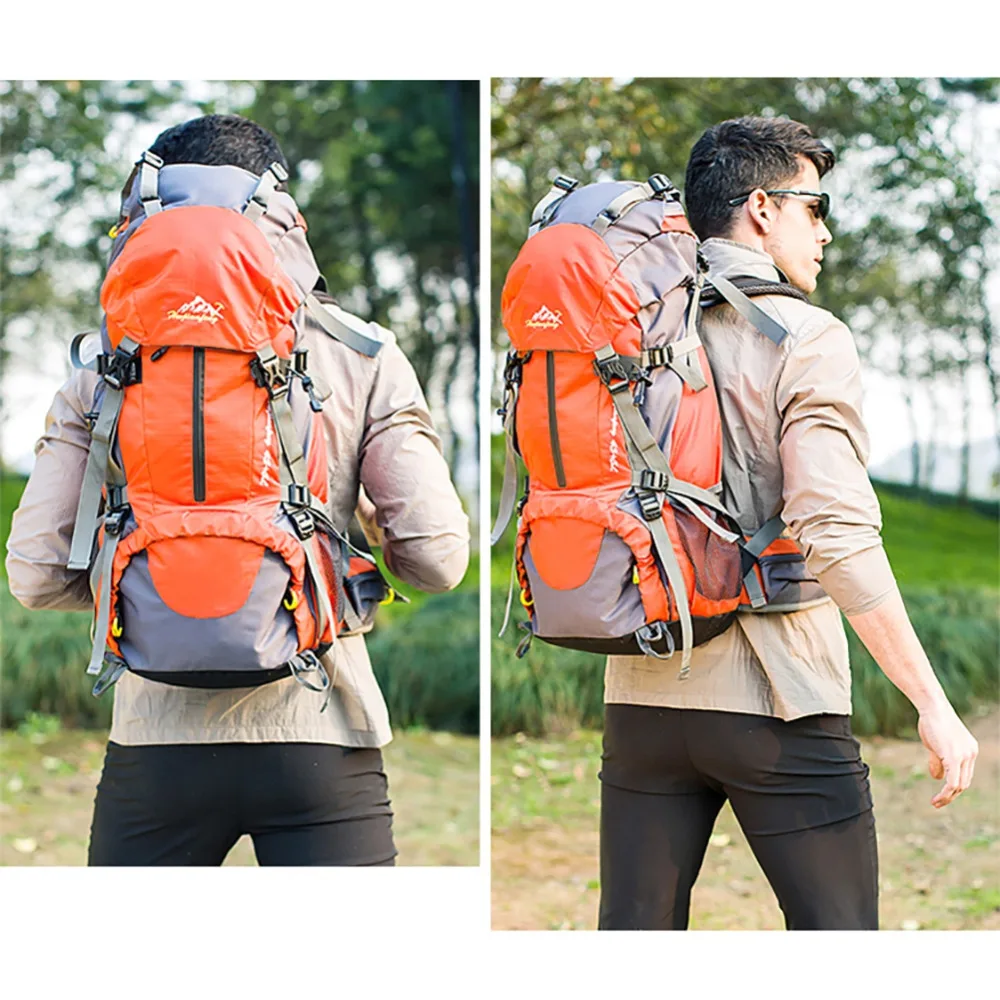 45л + 5л Водонепроницаемая Большая вместительная спортивная сумка для отдыха на