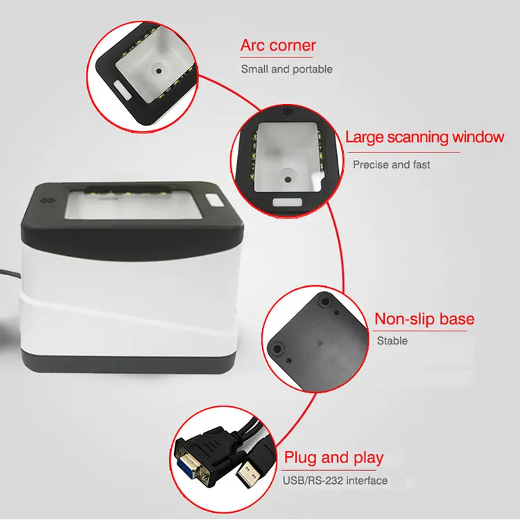 Datalogic Honeywell 2D матрица qr-код платформа сканер штрих-кодов HS-2001B