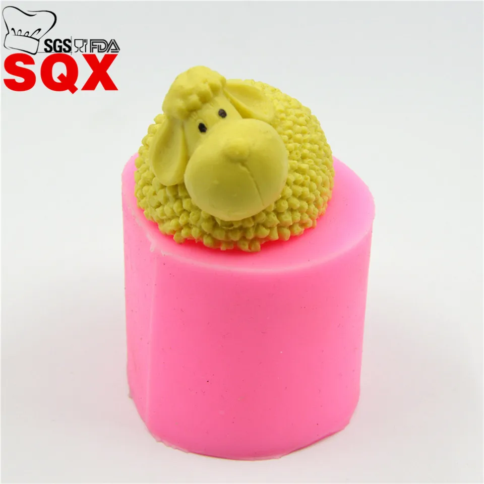 Новая Милая овечья силиконовая форма инструменты для украшения тортов из