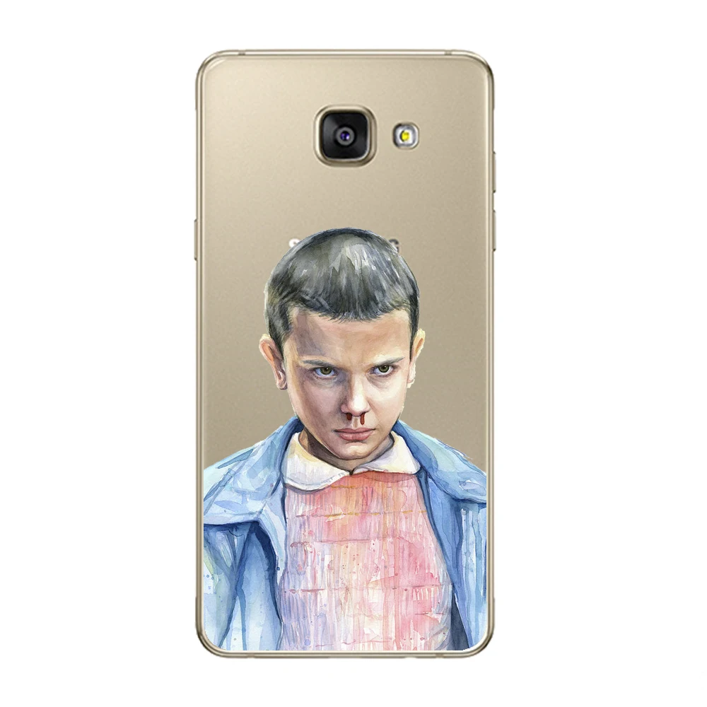 RUICCASE Matte Hard Plastic TV Stranger Things Pattern Case For Samsung Galaxy A3 A5 A7 J1 J3 J5 J7 2015 2016 2017 Phone Cover |