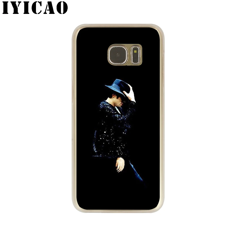 Жесткий чехол IYICAO michael jackson для Samsung Galaxy S10e S10 S9 S8 Plus S6 S7 Edge Note 9 8 10 | Мобильные