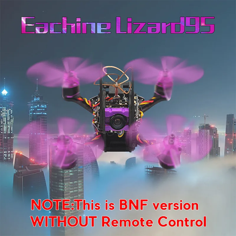 Eachine lizzard95 95 мм F3 5,8G 4 в 1 10A ESC OSD 3S FPV RC гоночный Дрон Квадрокоптер BNF VS Diatone 2018X220X220 S