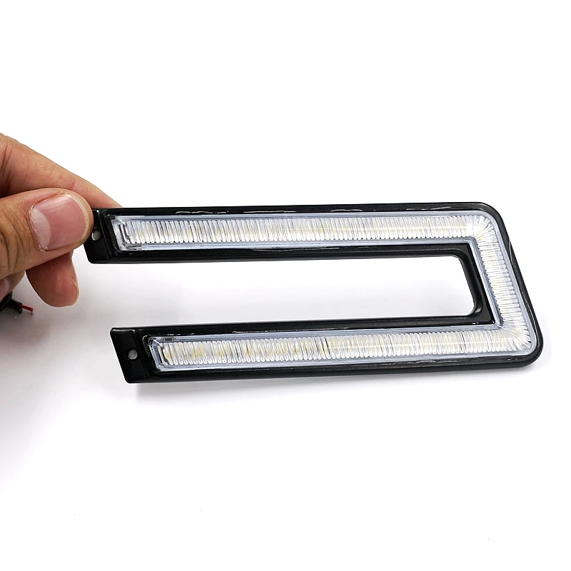 Yituancar 2 шт./компл. светодиодный DRL Дневной ходовой светильник 120SMD сапфировый флип