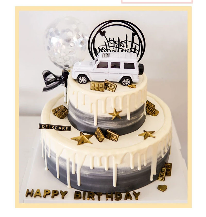 Украшение для торта пластиковые игрушечные машины: Городской автомобиль