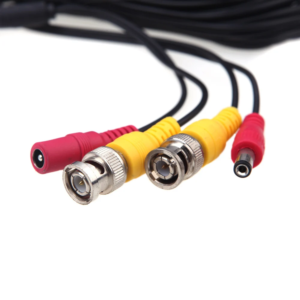 Кабель видеонаблюдения NINIVISION кабель BNC + DC для камер 40 м|cable wire connector|cable connectorconnector