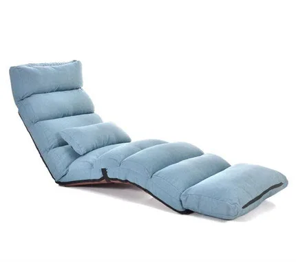 Blue color Новое поступление, японское кресло для отдыха, современное складное кресло, напольное кресло, регулируемое кресло для отдыха, мебель для гостиной, Современная - Цвет: Blue color